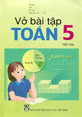 Vở bài tập toán lớp 5 - tập 2